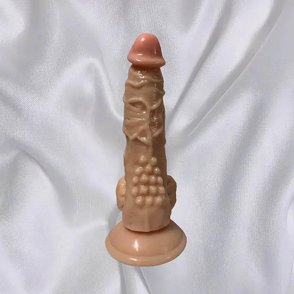 G-Spot Realistic Dildo 7 in - Handheld PVC Dildo
