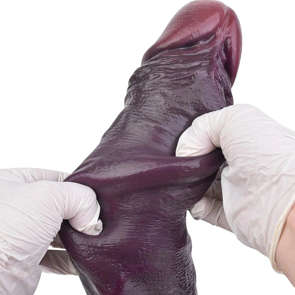 G-Spot Squirting Dildo 12in - Realistic G-Spot Dildo