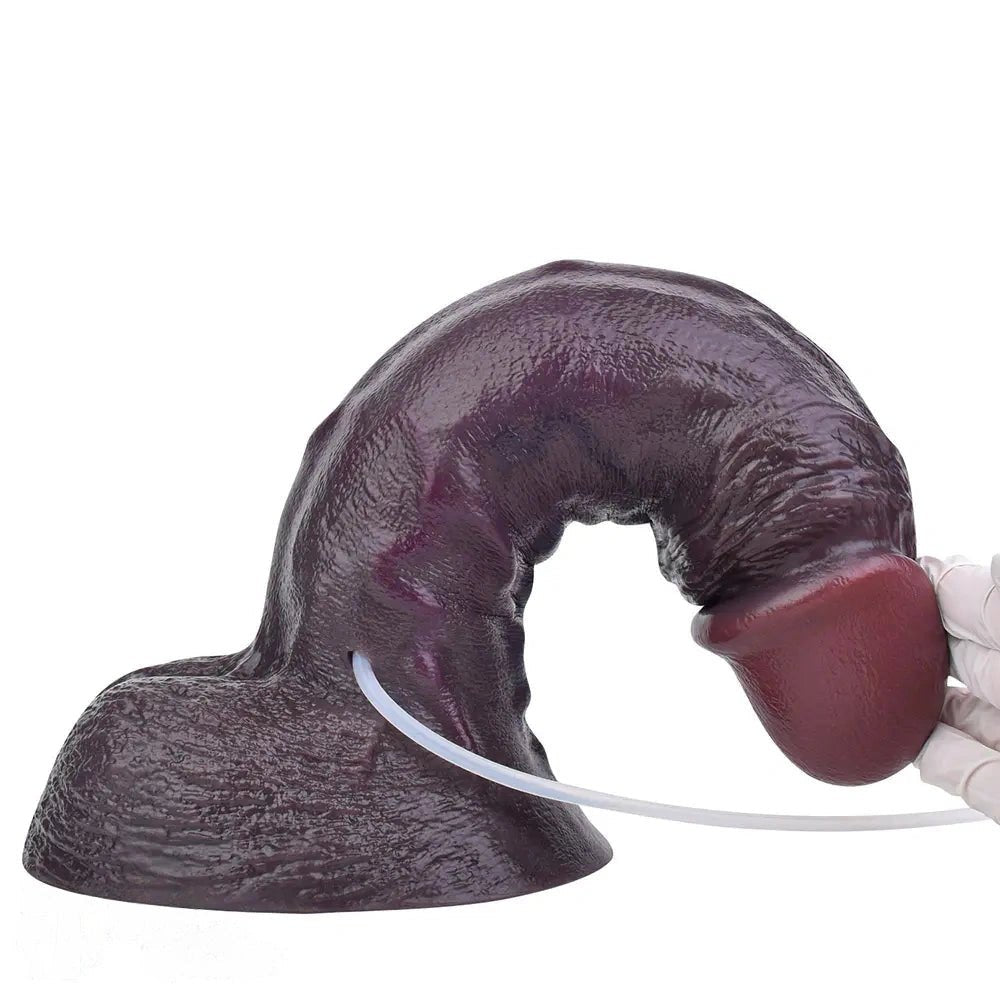 G-Spot Squirting Dildo 12in - Realistic G-Spot Dildo