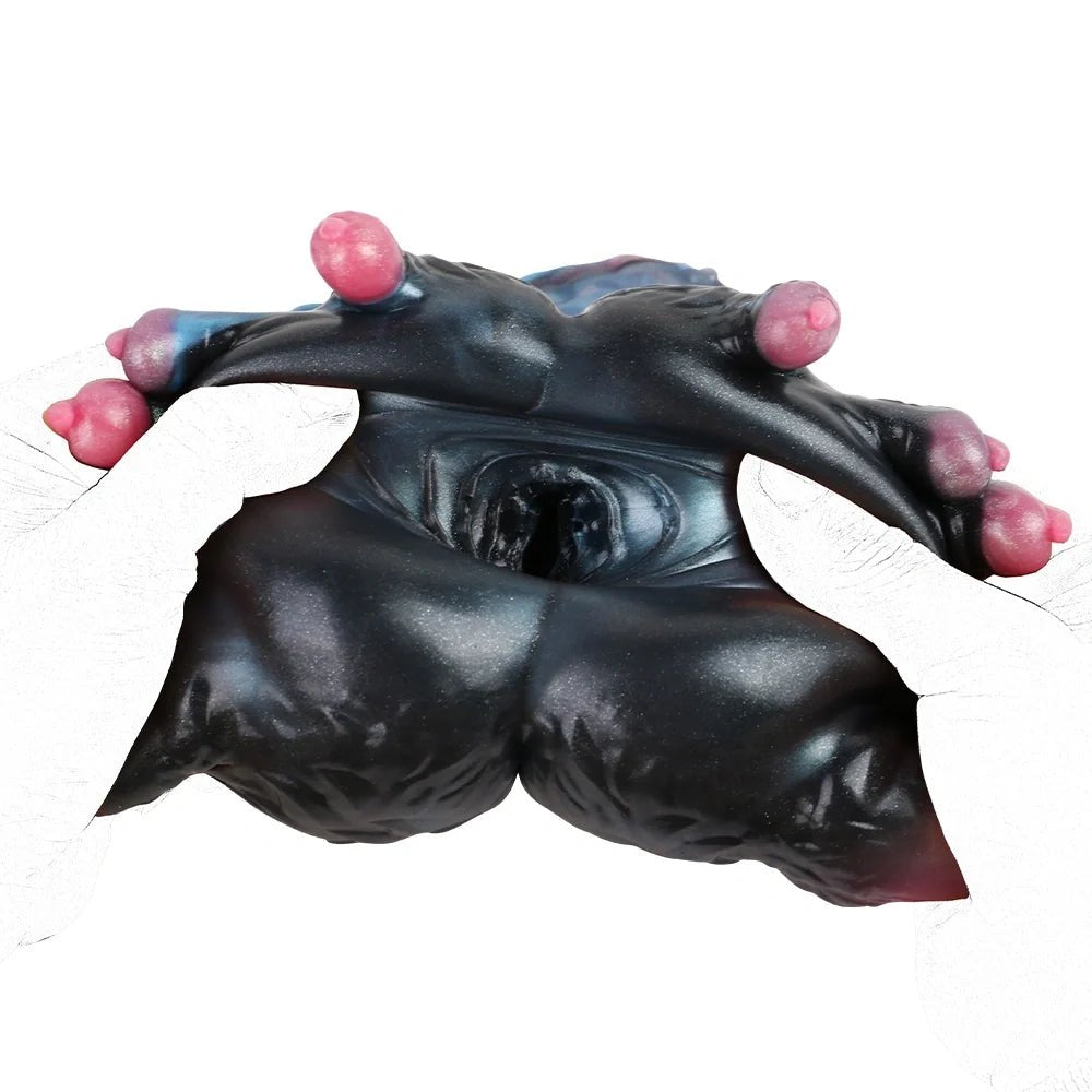 Galaxy Double Paw Masturbator - Silicone Male Masturbator