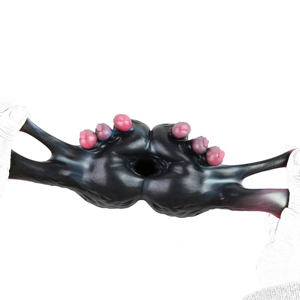 Galaxy Double Paw Masturbator - Silicone Male Masturbator