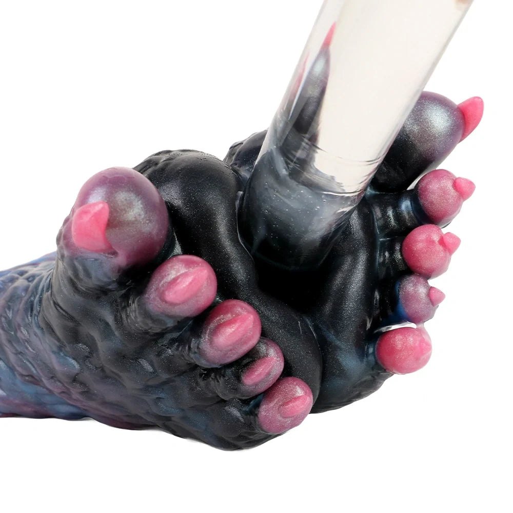 Galaxy Double Paw Masturbator - Silicone Male Masturbator