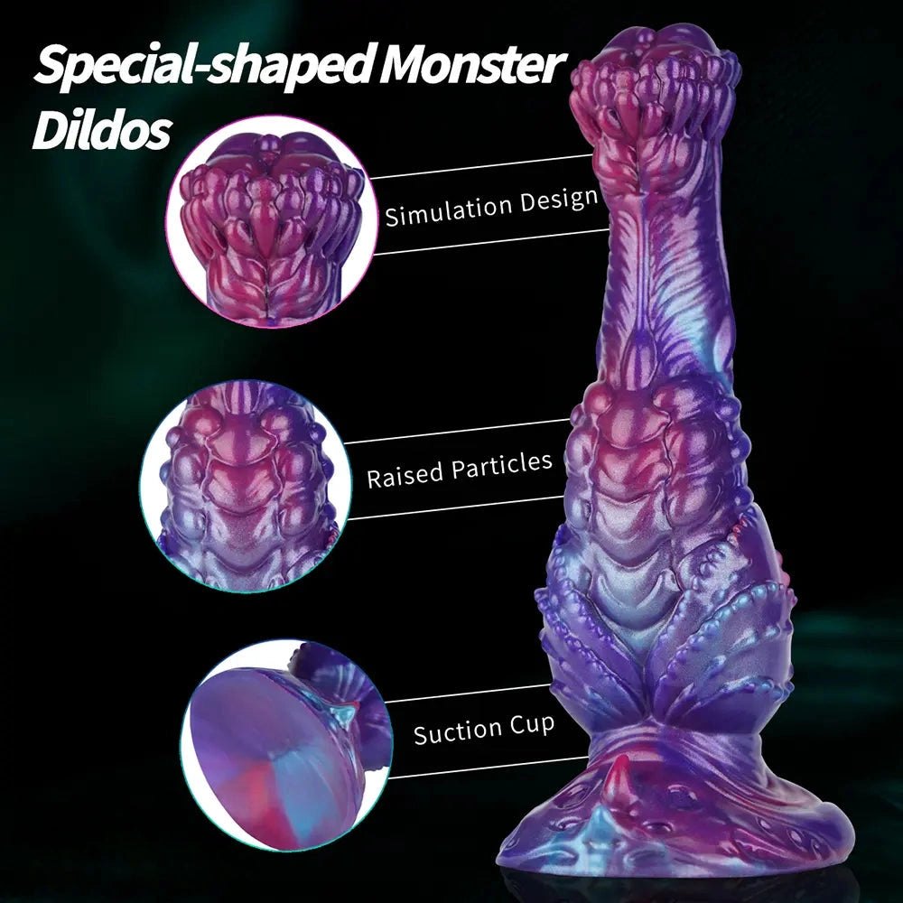 Galaxy Dragon Fantasy Dildo - Big Fantasy Monster Dildo