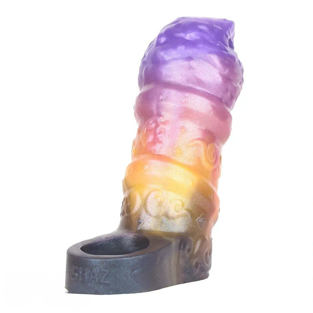 Galaxy Dragon Scale Dildo - Fantasy Dragon Dildo Sleeve