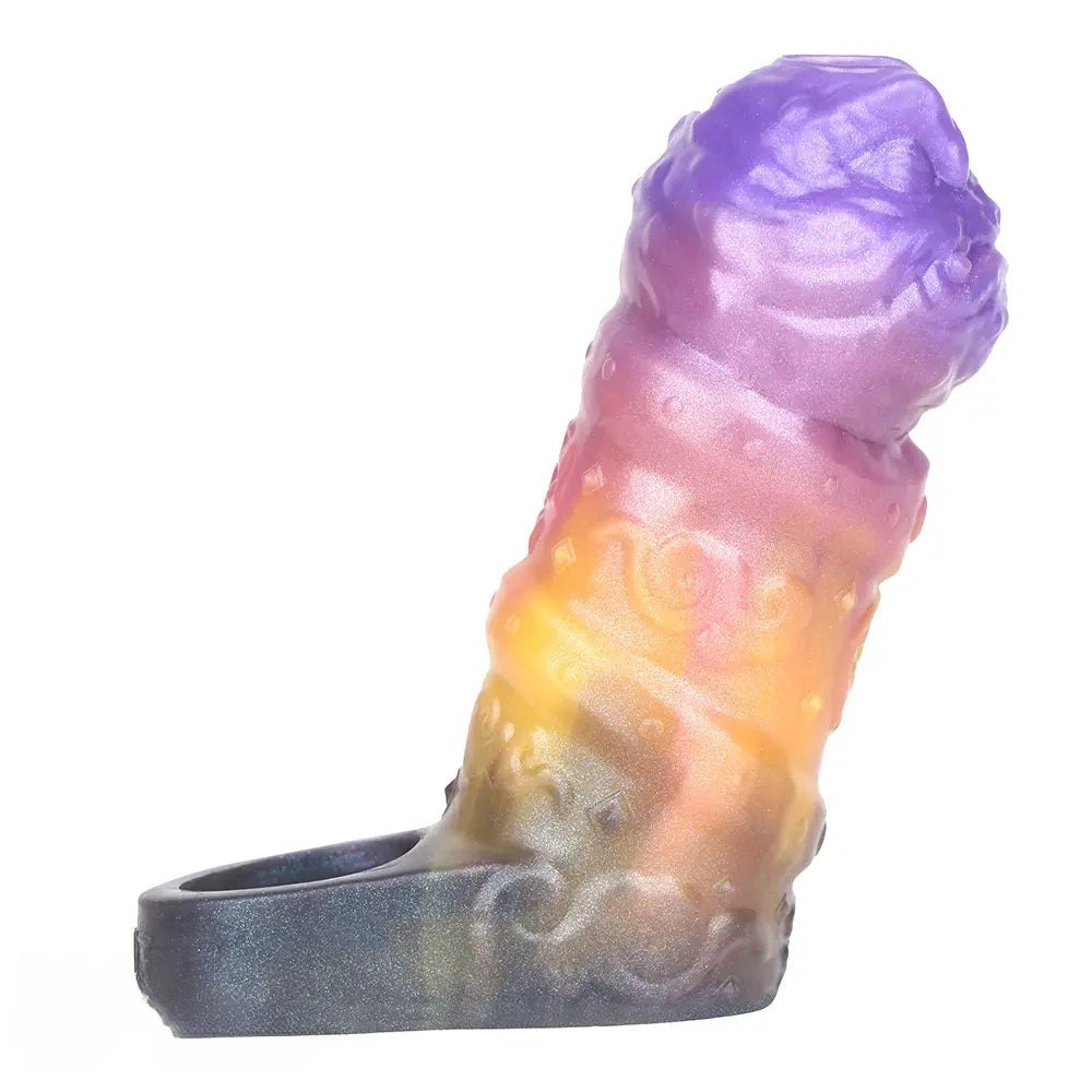 Galaxy Dragon Scale Dildo - Fantasy Dragon Dildo Sleeve