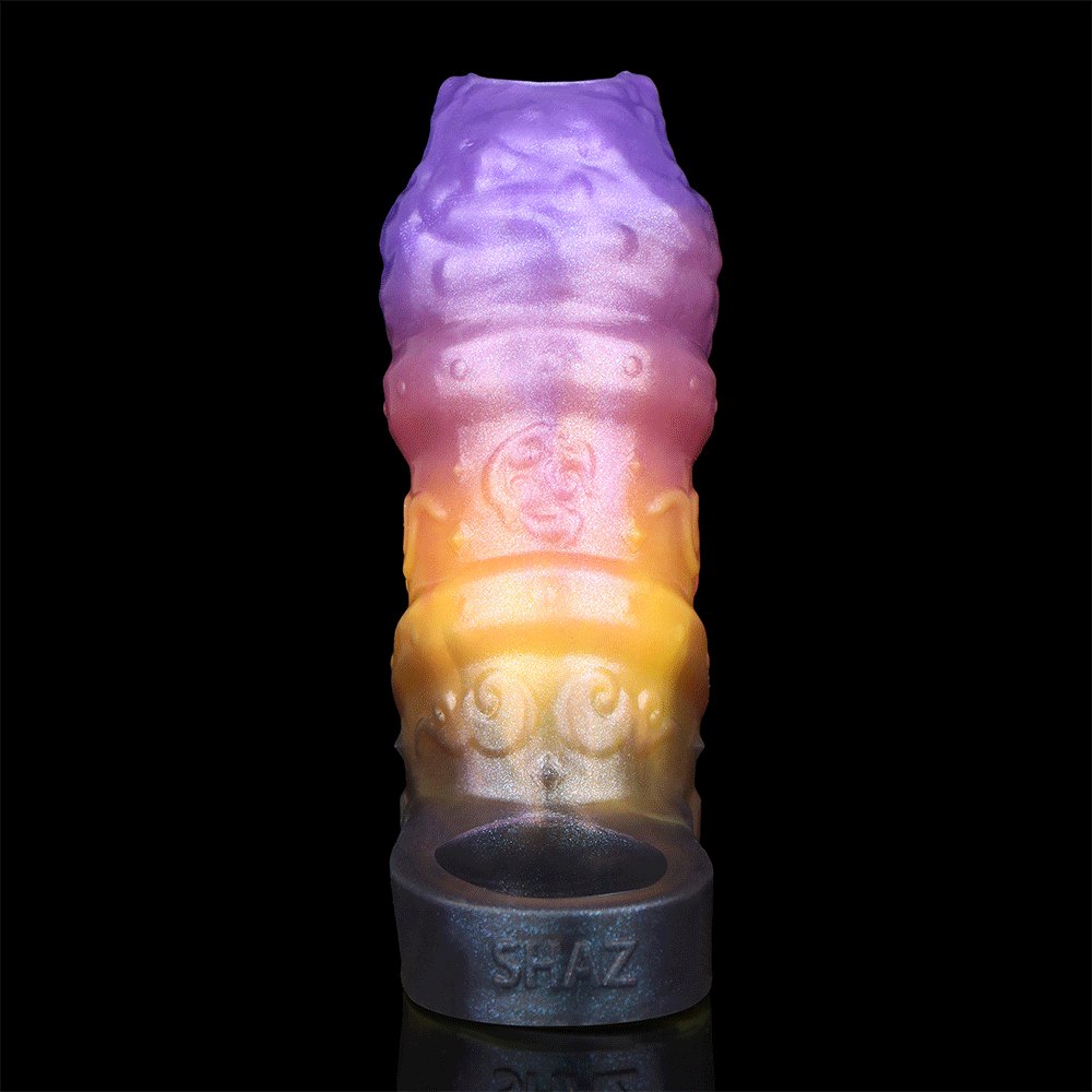 Galaxy Dragon Scale Dildo - Fantasy Dragon Dildo Sleeve