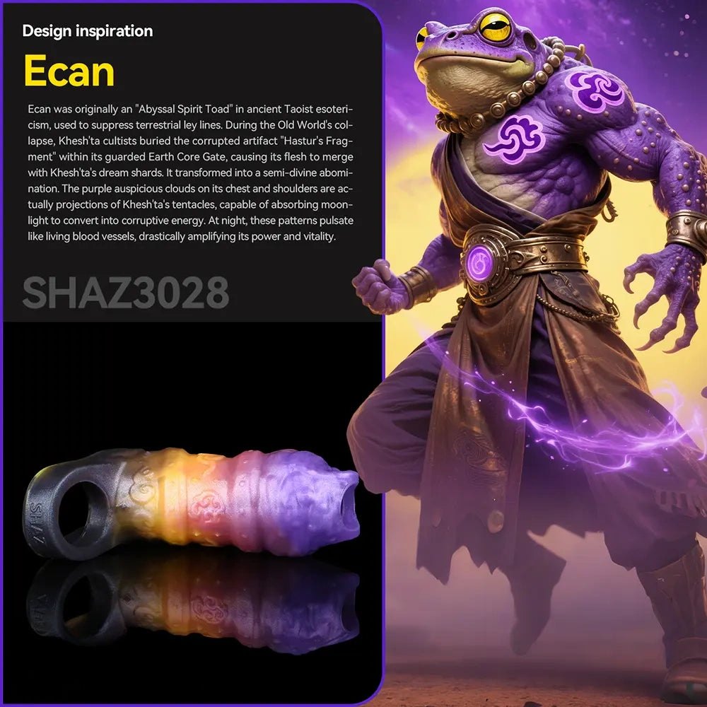 Galaxy Dragon Scale Dildo - Fantasy Dragon Dildo Sleeve