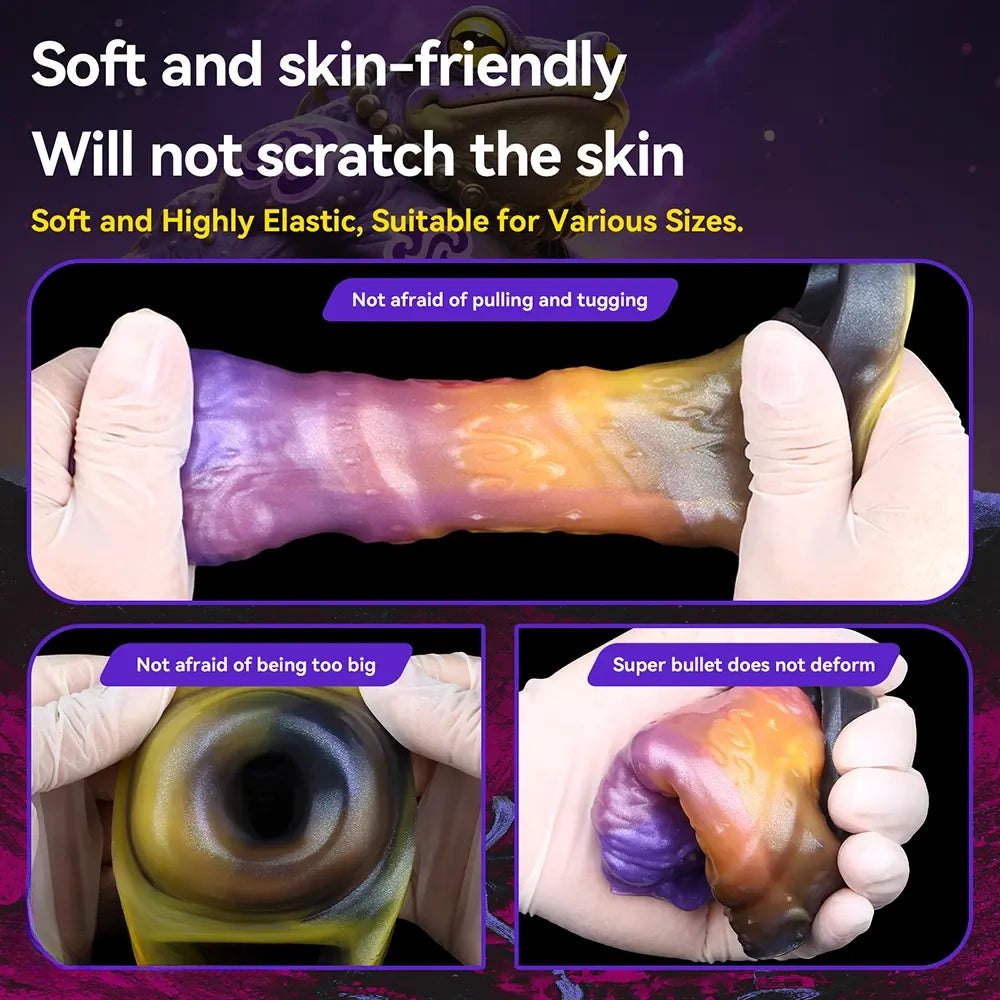 Galaxy Dragon Scale Dildo - Fantasy Dragon Dildo Sleeve