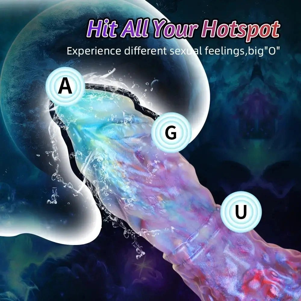Galaxy Fantasy Monster Dildo - Silicone Fantasy Dildo