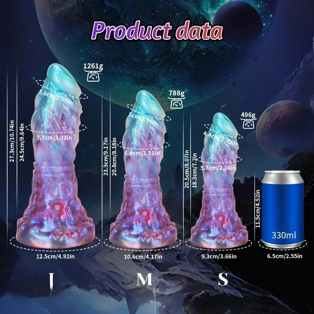 Galaxy Fantasy Monster Dildo - Silicone Fantasy Dildo