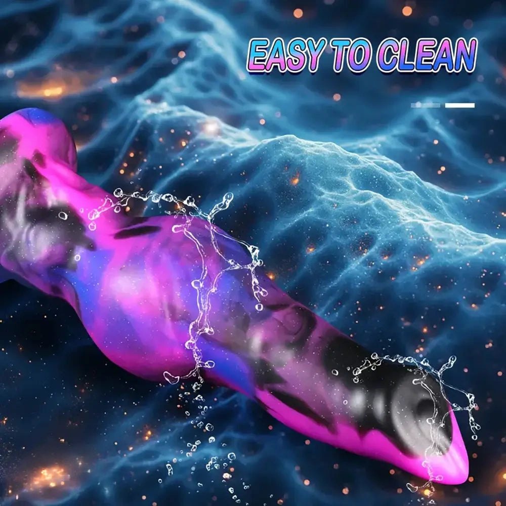 Galaxy Knotted Animal Dildo - Knotted Dog Style Dildo S/M/L