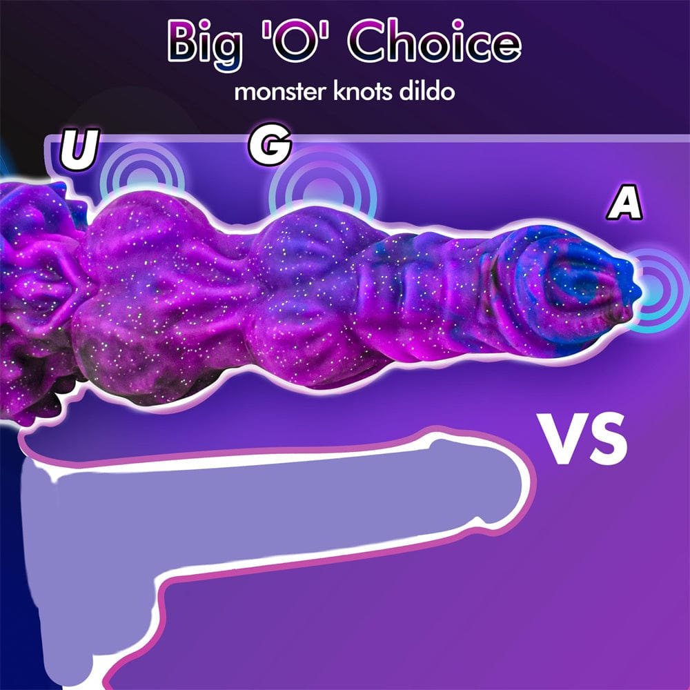 Galaxy Knot Fantasy Dildo 9.65 in - Monster Fantasy Dildo