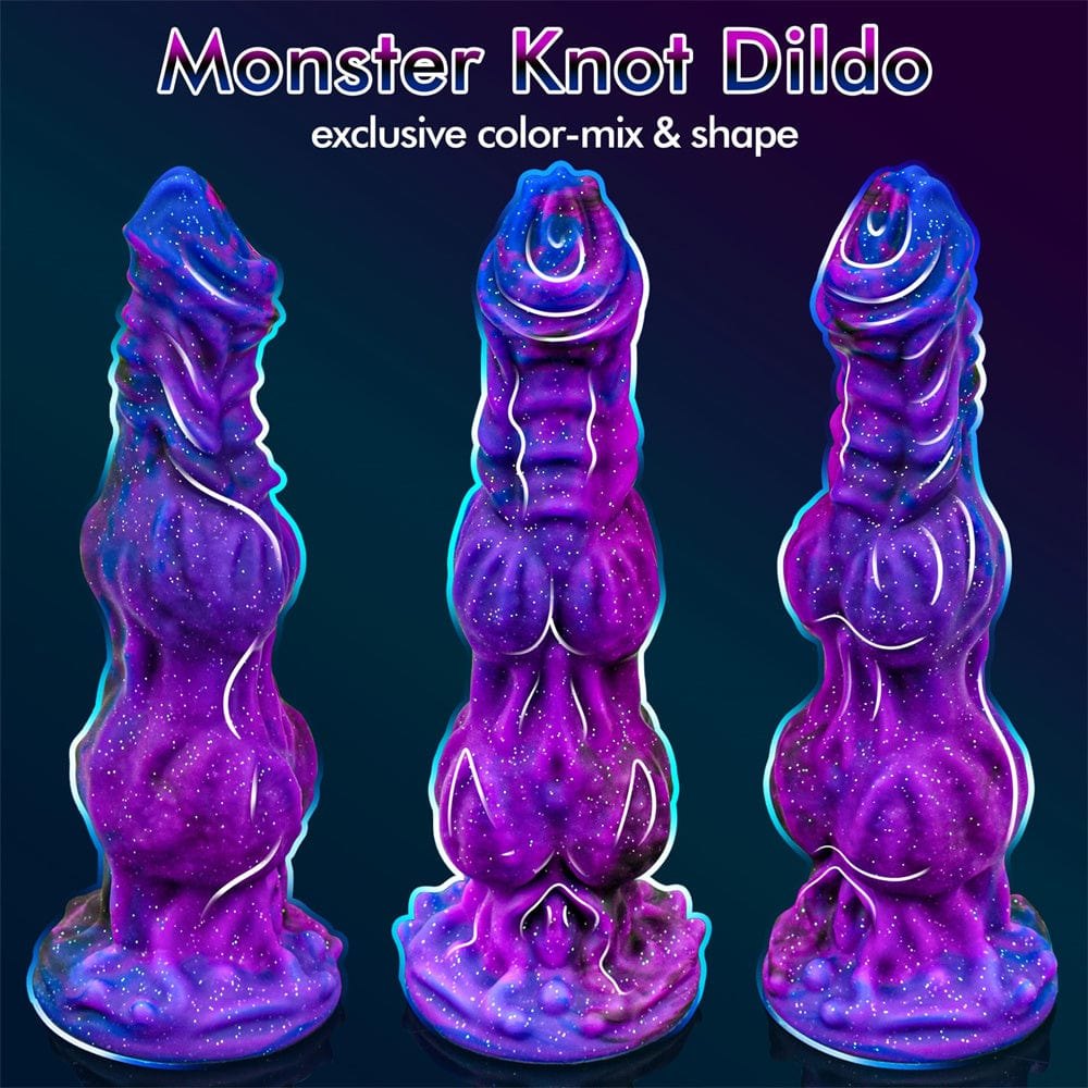 Galaxy Knot Fantasy Dildo 9.65 in - Monster Fantasy Dildo