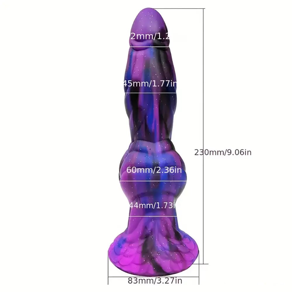Galaxy Scale Fantasy Dildo - Silicone Monster Dildo