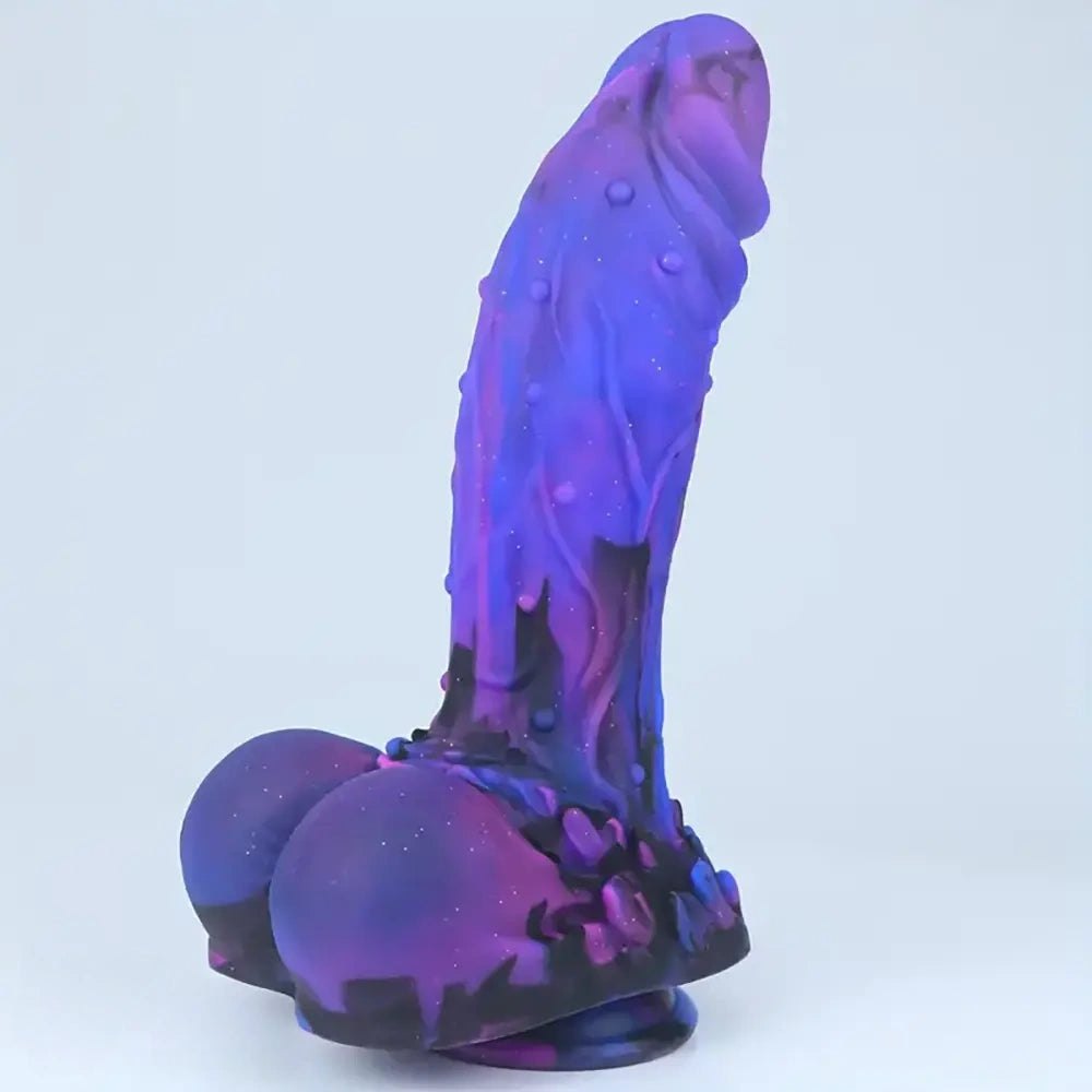 Galaxy Silicone Suction Dildo - Large Dildo with Suction Base