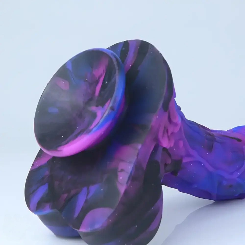 Galaxy Silicone Suction Dildo - Large Dildo with Suction Base