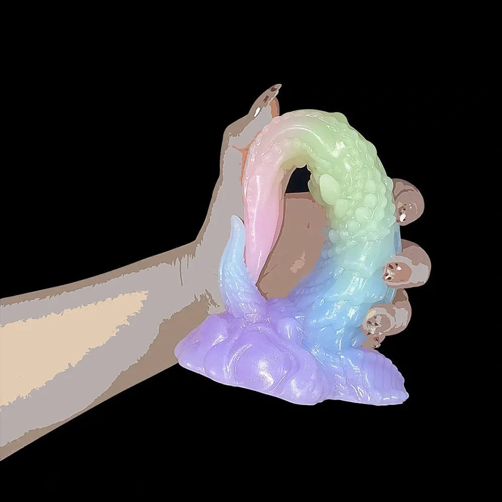 Galaxy Tentacle Fantasy Dildo - Dragon Monster Dildo