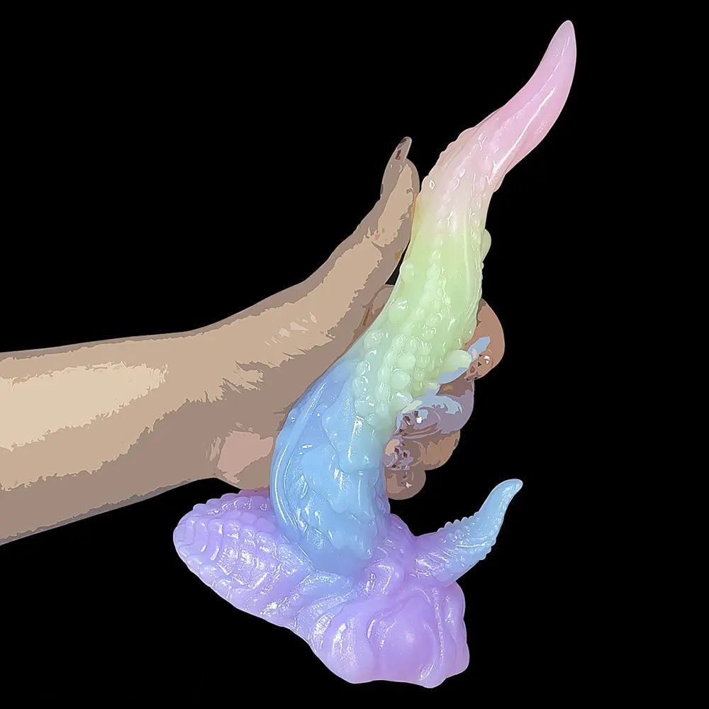 Galaxy Tentacle Fantasy Dildo - Dragon Monster Dildo