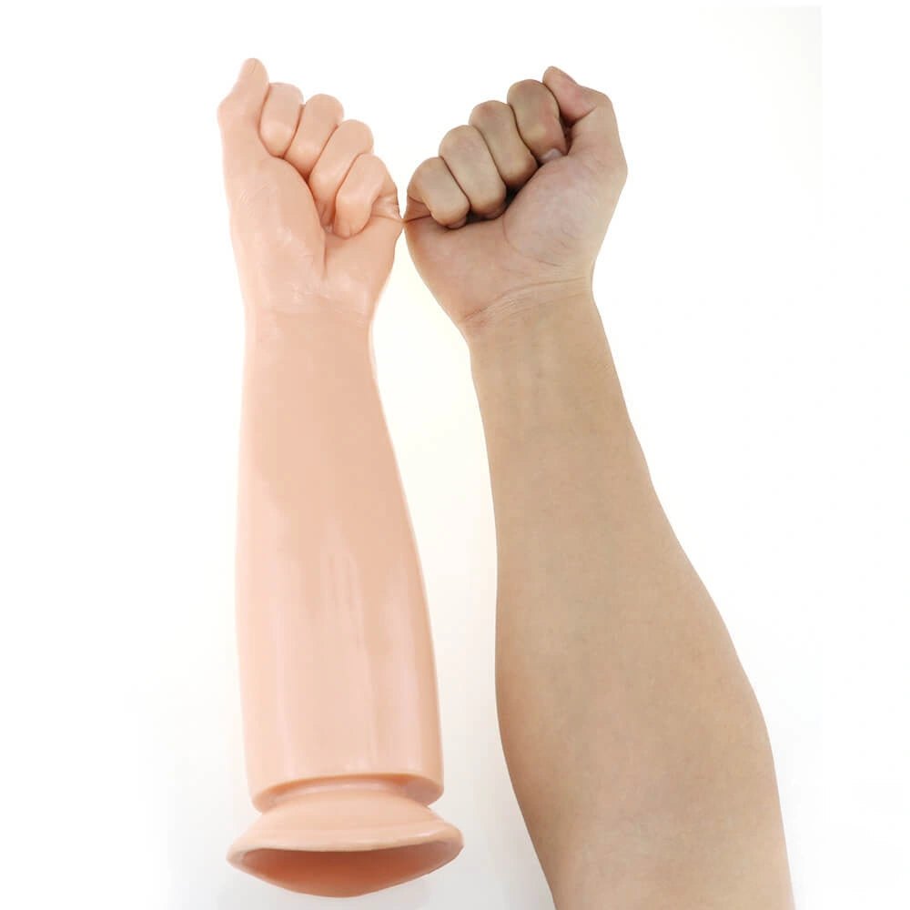 Giant Fist Dildo 13.8 In - Extra Thick Realistic Dildo