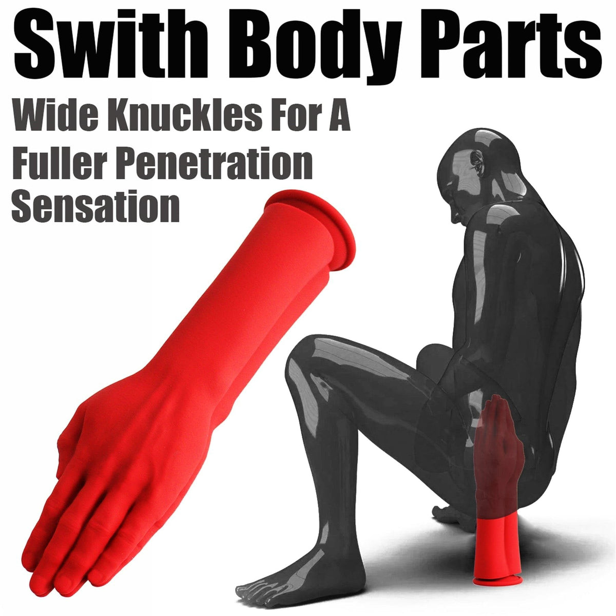 Giant Hand Silicone Dildo - Fantasy Fisting Dildo