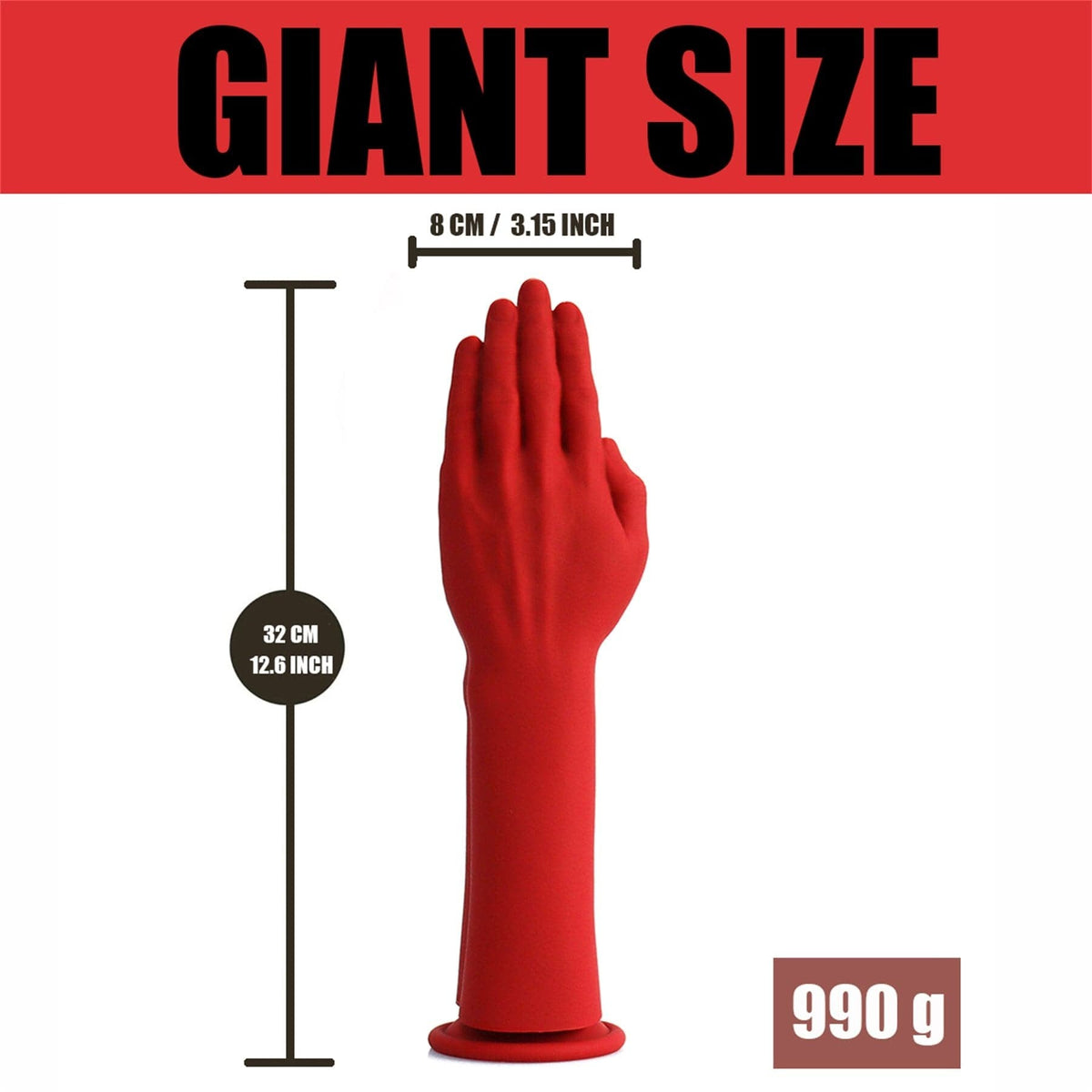 Giant Hand Silicone Dildo - Fantasy Fisting Dildo