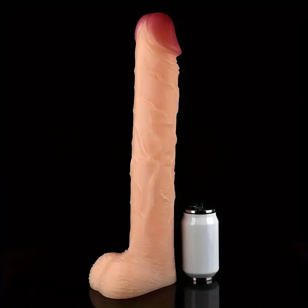 Giant Realistic Dildo 19.8in - Lifelike Dual Density Dildo