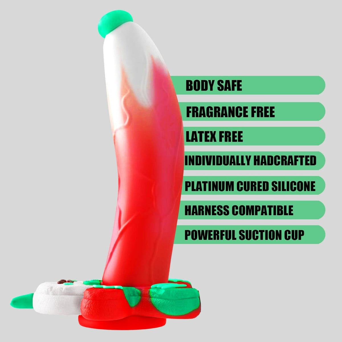 Gingerbread Man Novelty Dildo - Fantasy Silicone Dildo
