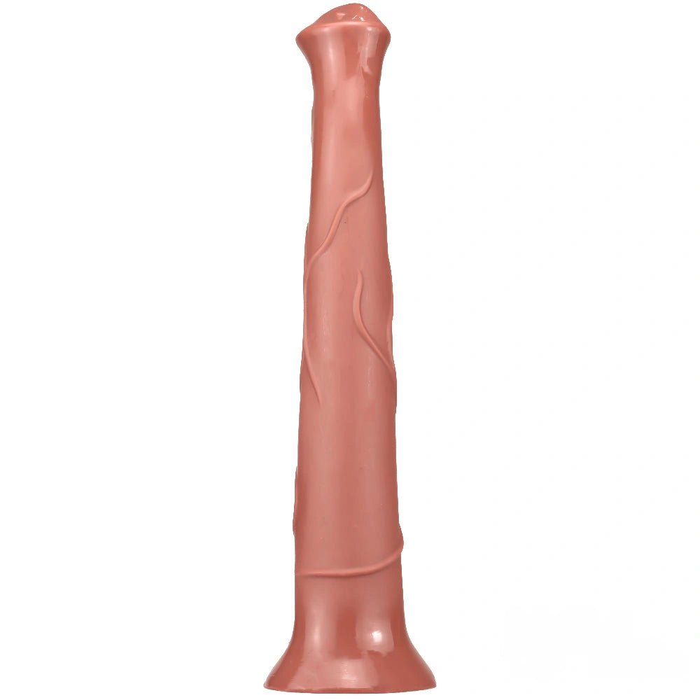 Girthy Horse Dildo 17 in - Animal Horse Dildo