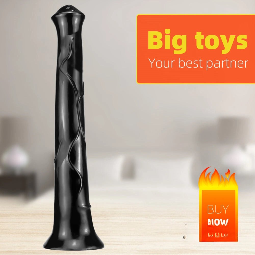 Girthy Horse Dildo 17 in - Animal Horse Dildo
