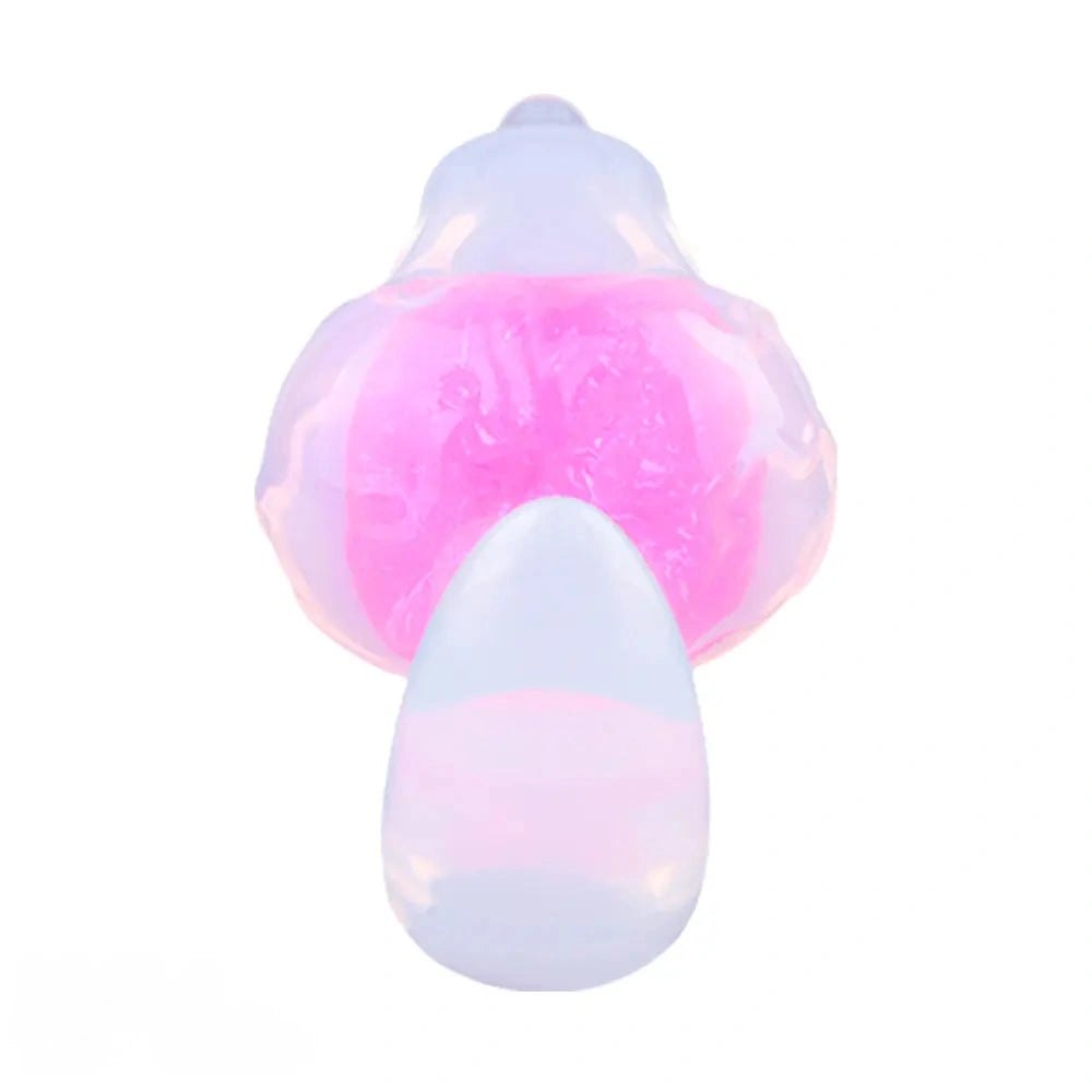 5.51in Glitter Ball Anal Plug - Silicone Anal Plug