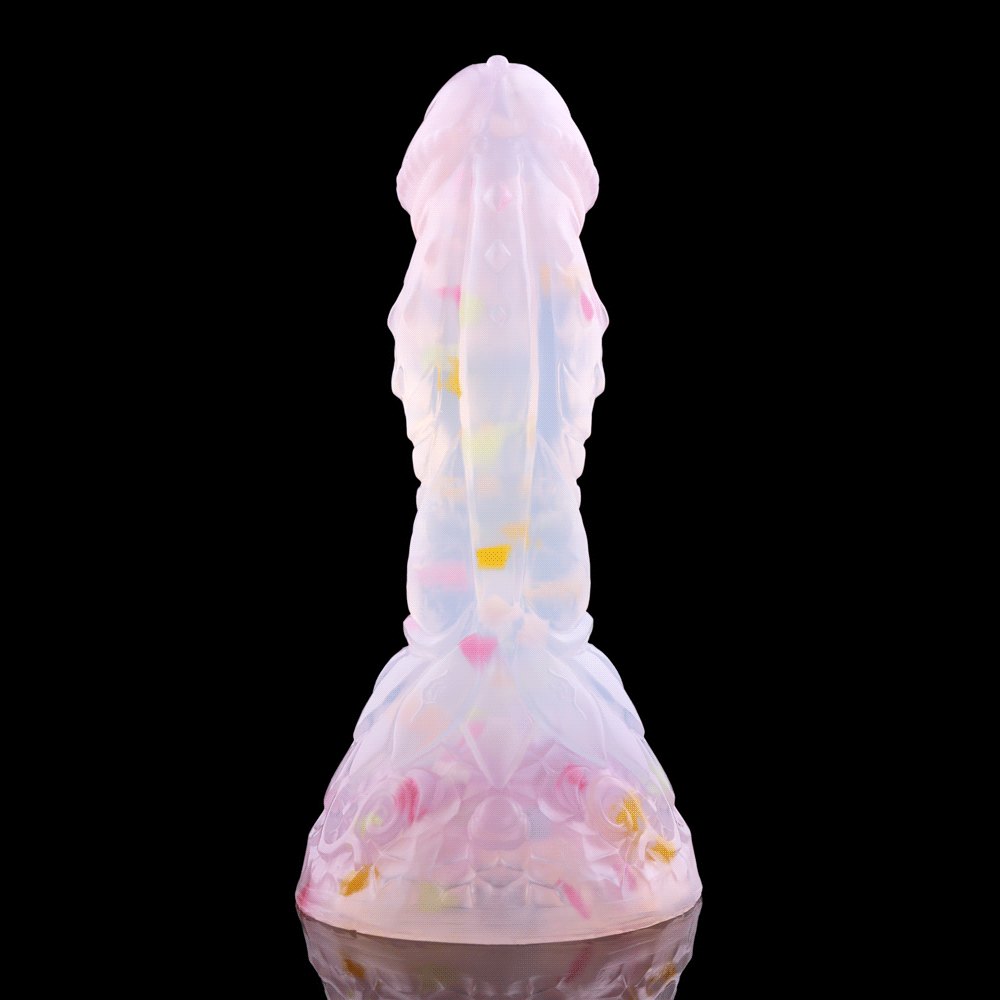 Glitter Fantasy Dildo - Silicone Monster Dildo