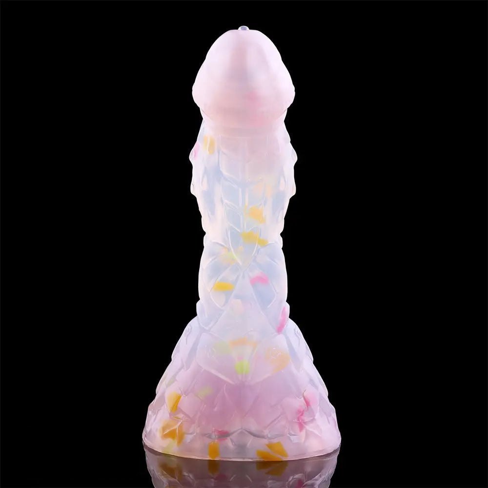 Glitter Fantasy Dildo - Silicone Monster Dildo