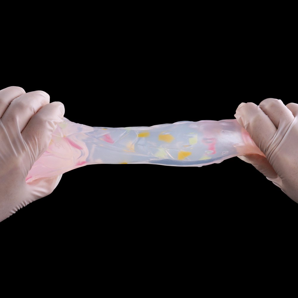 Glitter Fantasy Dildo - Silicone Monster Dildo
