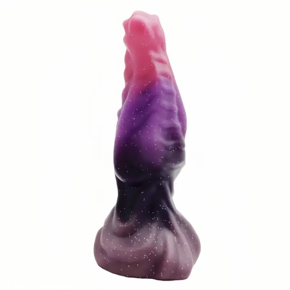Glitter Ombre Fantasy Dildo - Silicone Dragon Dildo