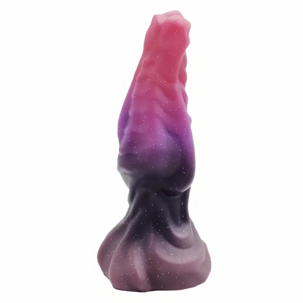 Glitter Ombre Fantasy Dildo - Silicone Dragon Dildo