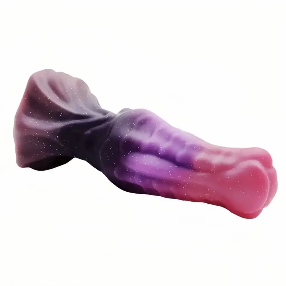 Glitter Ombre Fantasy Dildo - Silicone Dragon Dildo