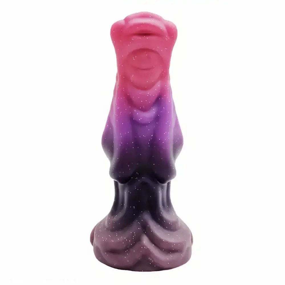 Glitter Ombre Fantasy Dildo - Silicone Dragon Dildo