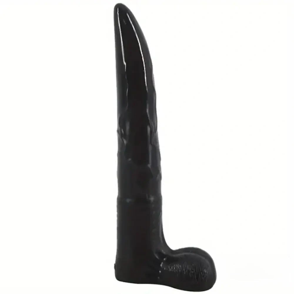 Glossy Realistic Dildo - PVC G-Spot Pleasure Dildo
