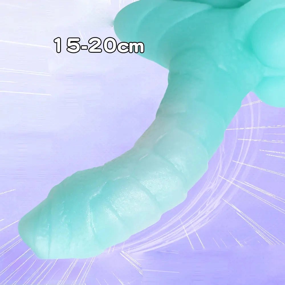 Glow Dragon Fantasy Dildo - Silicone Monster Dildo