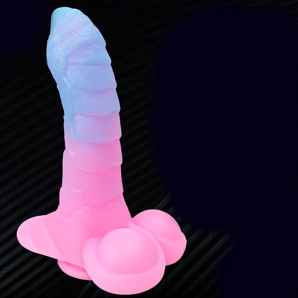 Glow Dragon Fantasy Dildo - Silicone Monster Dildo