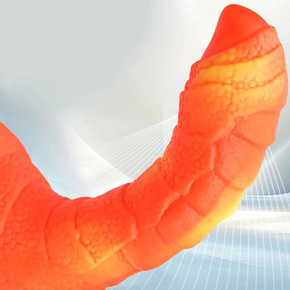 Glow Dragon Fantasy Dildo - Silicone Monster Dildo