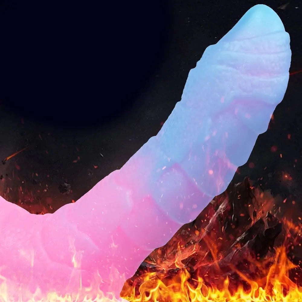 Glow Dragon Fantasy Dildo - Silicone Monster Dildo