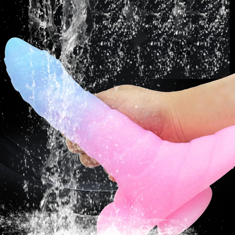 Glow Dragon Fantasy Dildo - Silicone Monster Dildo