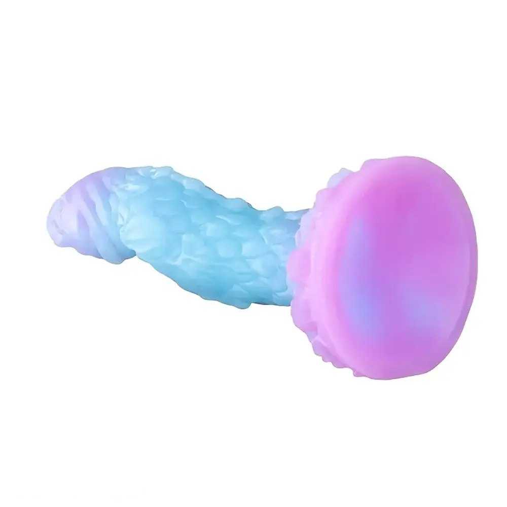 Glow Gradient Fantasy Dildo 9.25in - Fantasy Silicone Dildo