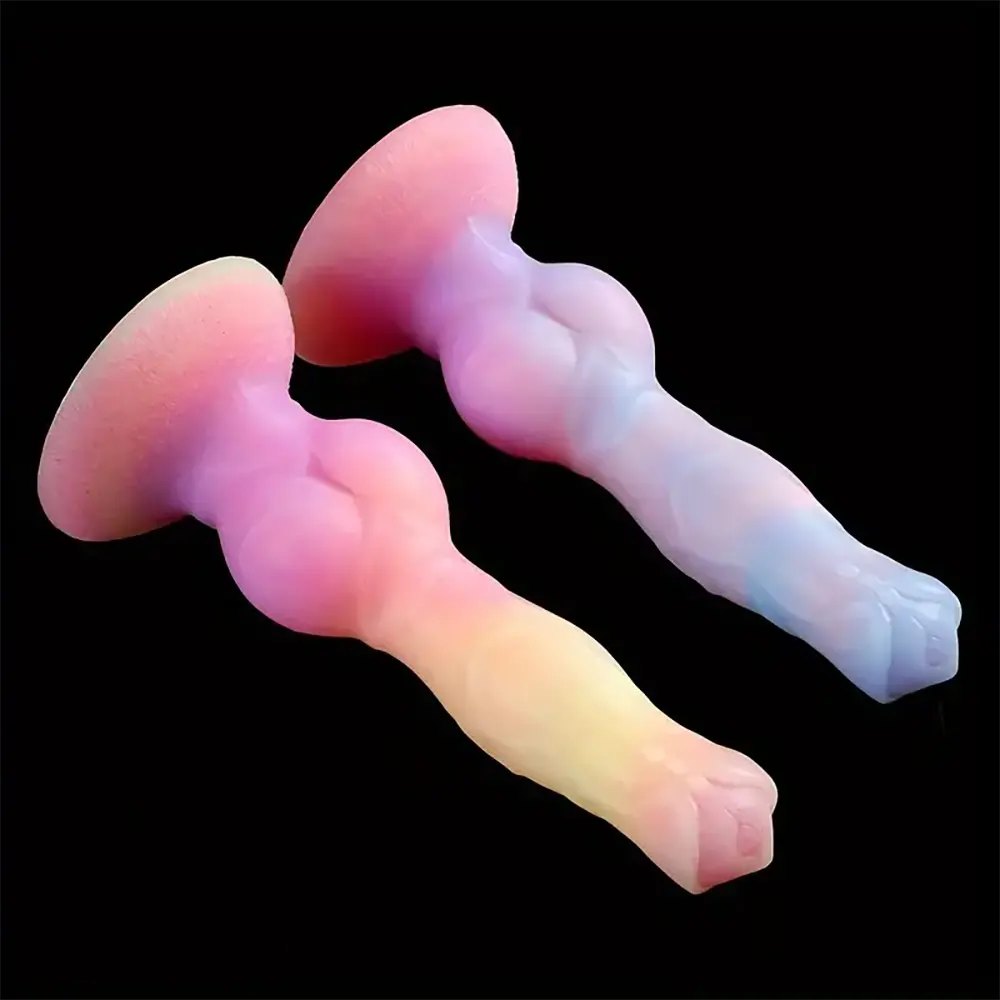 Glow-in-Dark Fantasy Dildo - Luminous Silicone Dildo