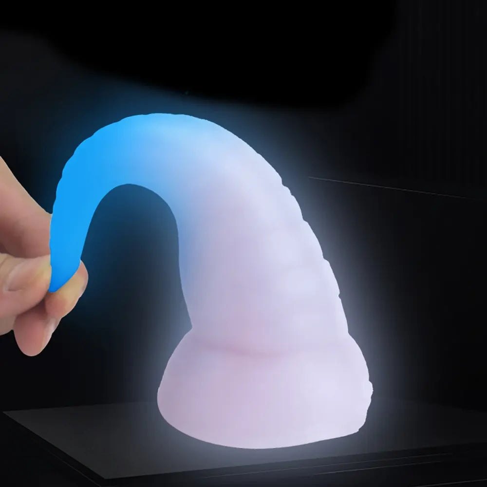 Glow-in-Dark Tentacle Dildo - Luminous Fantasy Tentacle Dildo