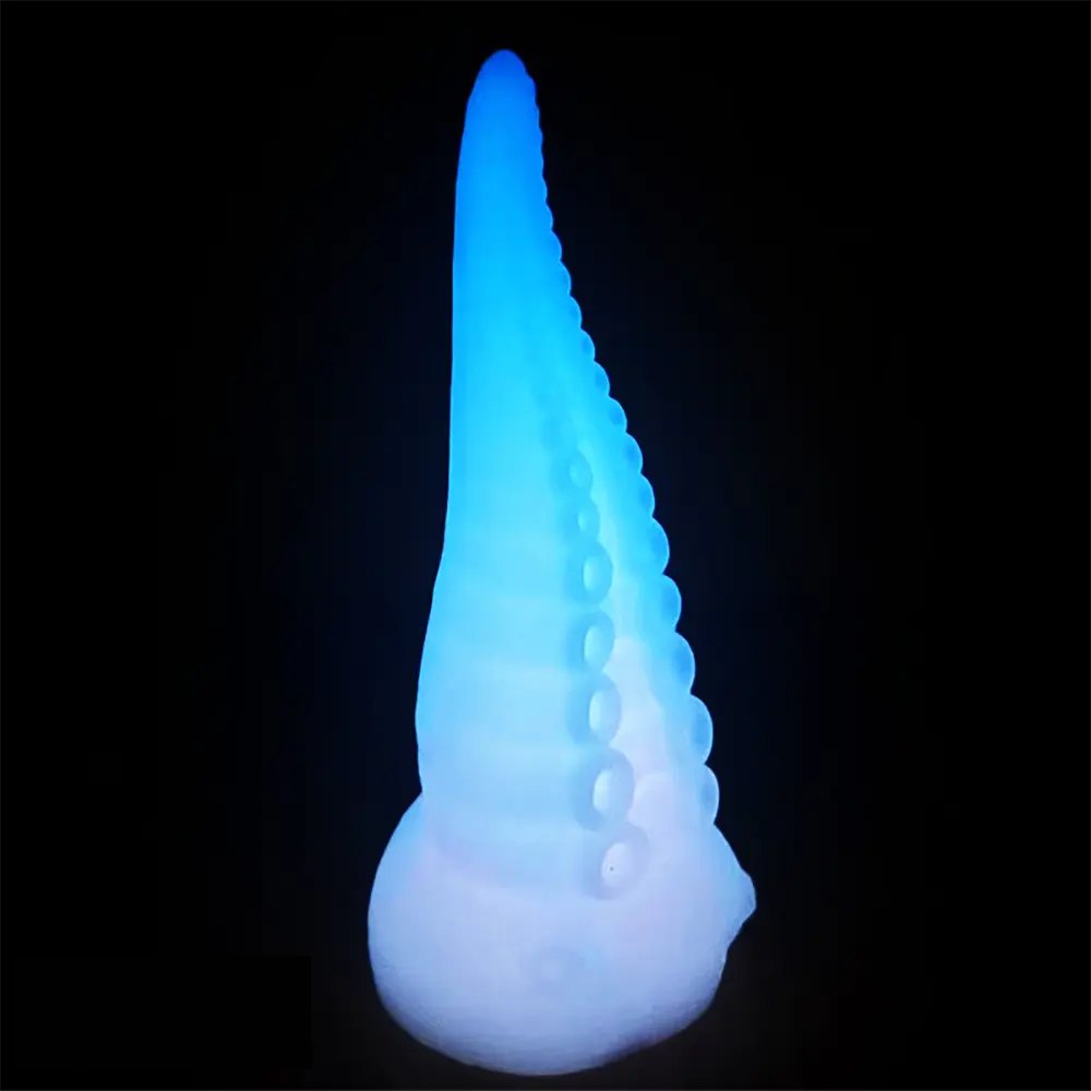 Glow-in-Dark Tentacle Dildo - Luminous Fantasy Tentacle Dildo