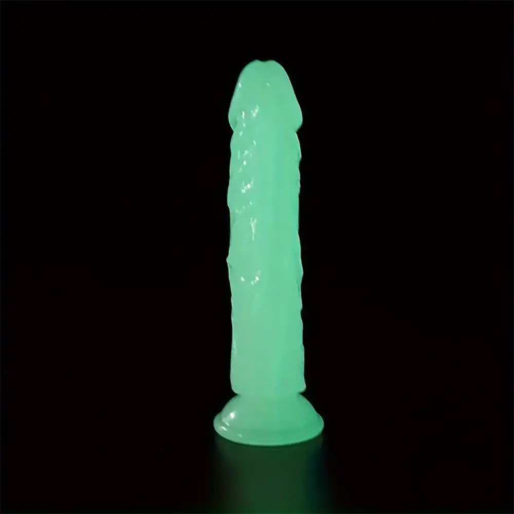 Glow in the Dark Dildo - Realistic Dildo, 5 Sizes