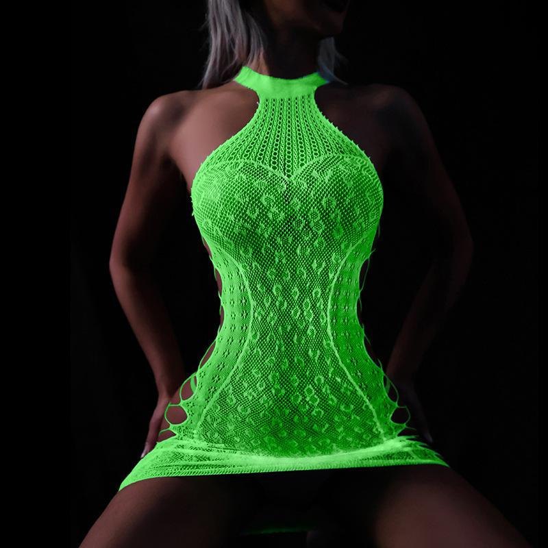 Glow in the Dark Bodystocking - Sexy Bodystocking Lingerie