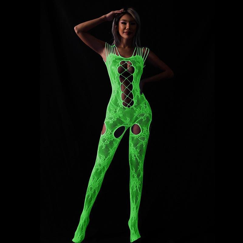 Glow in the Dark Bodystocking - Sexy Bodystocking Lingerie